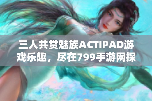 三人共赏魅族ACTIPAD游戏乐趣，尽在799手游网探秘新体验