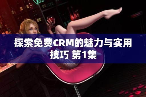 探索免费CRM的魅力与实用技巧 第1集