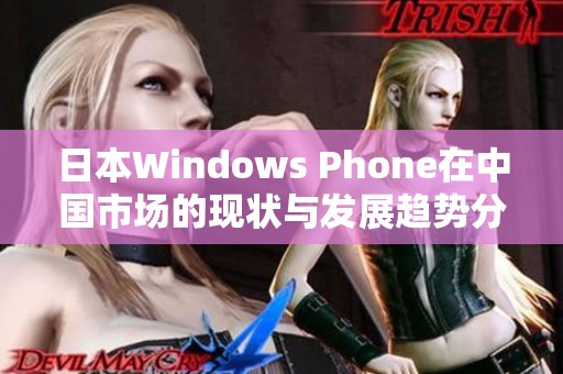 日本Windows Phone在中国市场的现状与发展趋势分析