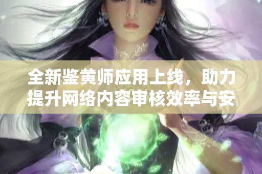 全新鉴黄师应用上线，助力提升网络内容审核效率与安全性