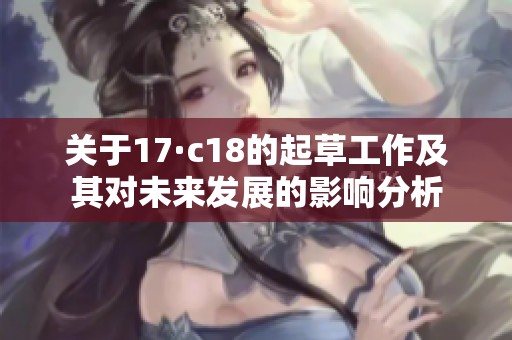关于17·c18的起草工作及其对未来发展的影响分析