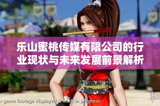 乐山蜜桃传媒有限公司的行业现状与未来发展前景解析