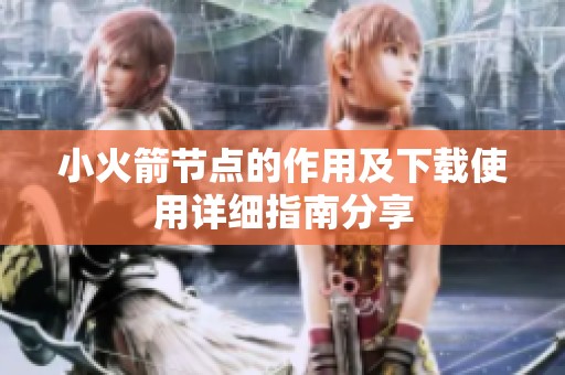 小火箭节点的作用及下载使用详细指南分享