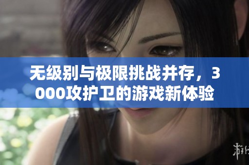 无级别与极限挑战并存，3000攻护卫的游戏新体验