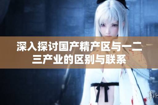 深入探讨国产精产区与一二三产业的区别与联系