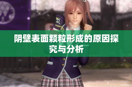 阴壁表面颗粒形成的原因探究与分析