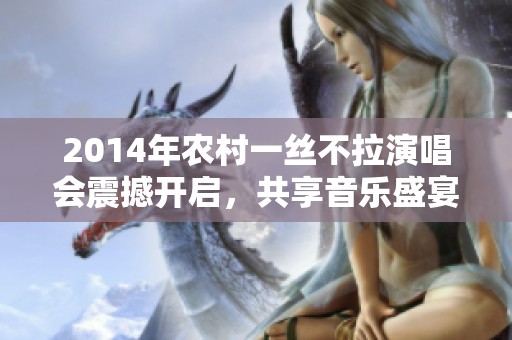 2014年农村一丝不拉演唱会震撼开启，共享音乐盛宴