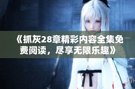 《抓灰28章精彩内容全集免费阅读，尽享无限乐趣》