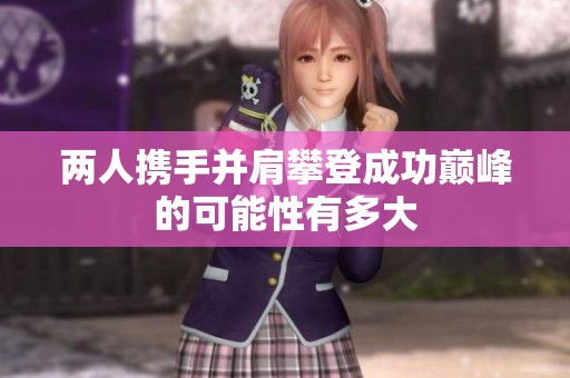 两人携手并肩攀登成功巅峰的可能性有多大