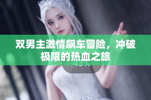 双男主激情飙车冒险，冲破极限的热血之旅