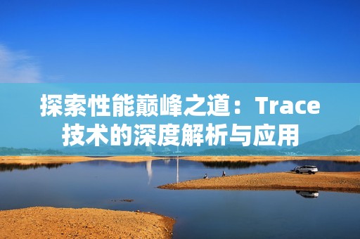 探索性能巅峰之道：Trace技术的深度解析与应用