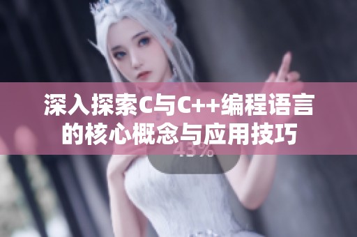 深入探索C与C++编程语言的核心概念与应用技巧