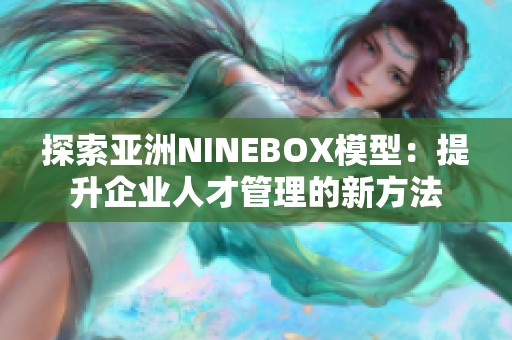 探索亚洲NINEBOX模型：提升企业人才管理的新方法