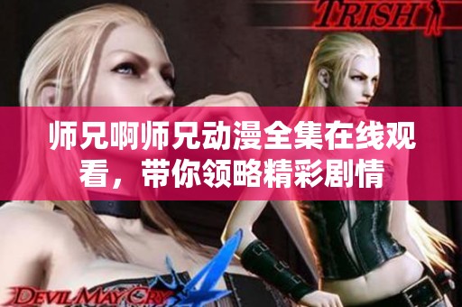 师兄啊师兄动漫全集在线观看，带你领略精彩剧情