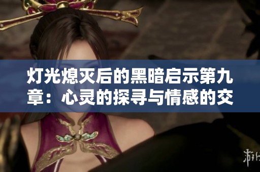 灯光熄灭后的黑暗启示第九章：心灵的探寻与情感的交织