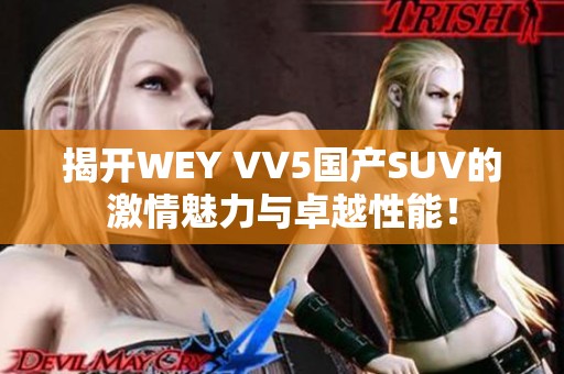 揭开WEY VV5国产SUV的激情魅力与卓越性能！
