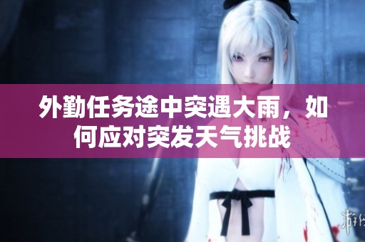 外勤任务途中突遇大雨，如何应对突发天气挑战