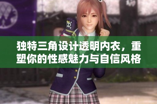 独特三角设计透明内衣，重塑你的性感魅力与自信风格