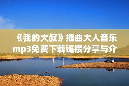 《我的大叔》插曲大人音乐mp3免费下载链接分享与介绍