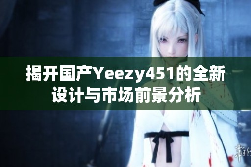 揭开国产Yeezy451的全新设计与市场前景分析