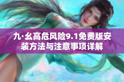 九·幺高危风险9.1免费版安装方法与注意事项详解