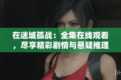 在迷城孤战：全集在线观看，尽享精彩剧情与悬疑推理