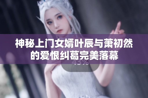 神秘上门女婿叶辰与萧初然的爱恨纠葛完美落幕