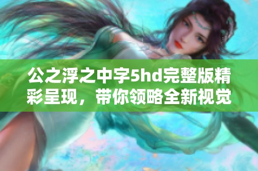 公之浮之中字5hd完整版精彩呈现，带你领略全新视觉体验