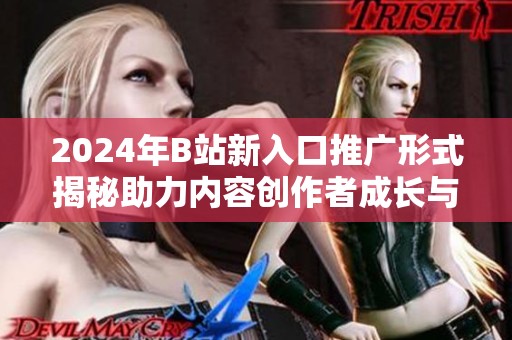 2024年B站新入口推广形式揭秘助力内容创作者成长与曝光