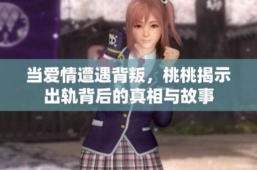 当爱情遭遇背叛，桃桃揭示出轨背后的真相与故事