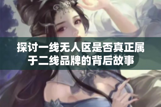 探讨一线无人区是否真正属于二线品牌的背后故事