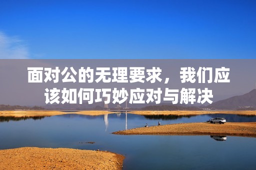 面对公的无理要求，我们应该如何巧妙应对与解决