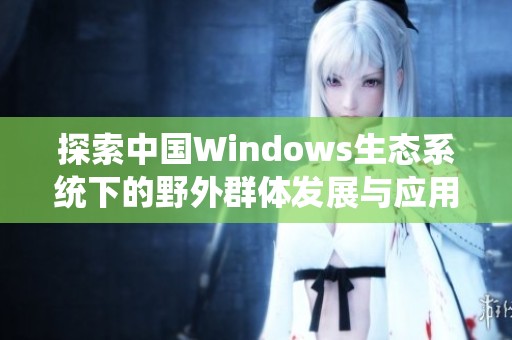 探索中国Windows生态系统下的野外群体发展与应用分析