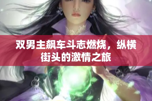 双男主飙车斗志燃烧，纵横街头的激情之旅