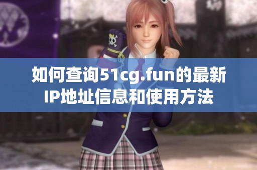 如何查询51cg.fun的最新IP地址信息和使用方法