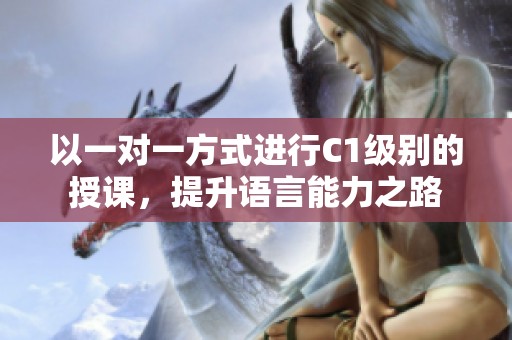 以一对一方式进行C1级别的授课，提升语言能力之路