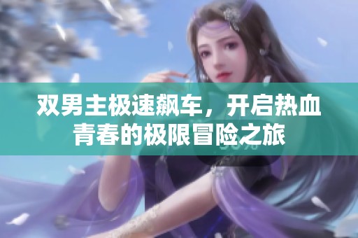双男主极速飙车，开启热血青春的极限冒险之旅
