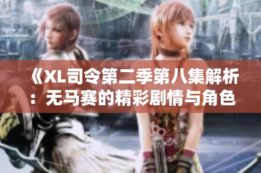 《XL司令第二季第八集解析：无马赛的精彩剧情与角色发展》