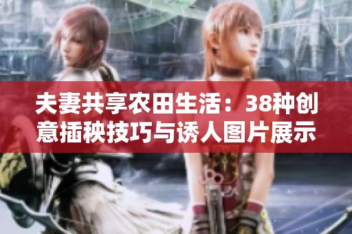 夫妻共享农田生活：38种创意插秧技巧与诱人图片展示