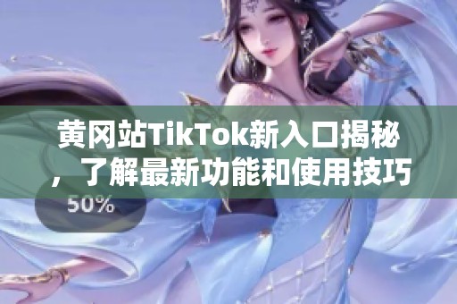 黄冈站TikTok新入口揭秘，了解最新功能和使用技巧