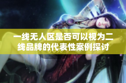 一线无人区是否可以视为二线品牌的代表性案例探讨