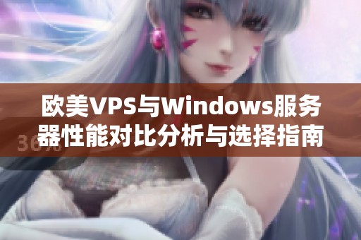 欧美VPS与Windows服务器性能对比分析与选择指南