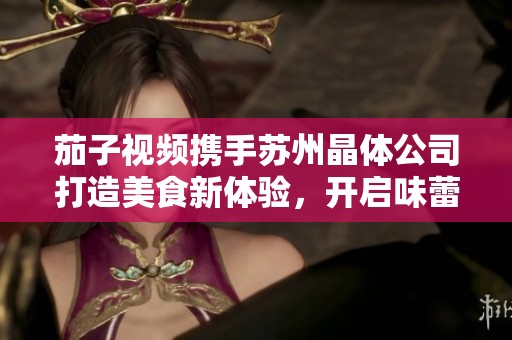 茄子视频携手苏州晶体公司打造美食新体验，开启味蕾之旅