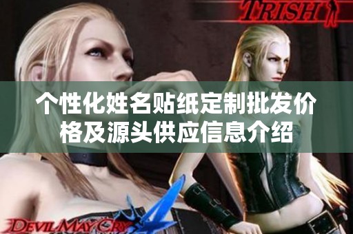 个性化姓名贴纸定制批发价格及源头供应信息介绍